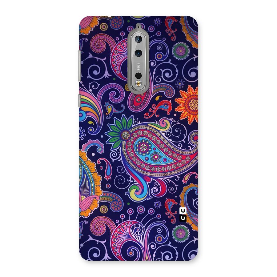Mehendi Pattern Back Case for Nokia 8