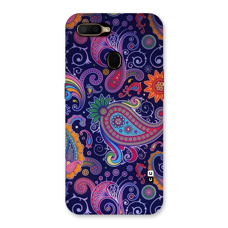 Mehendi Pattern Back Case for Oppo A5s