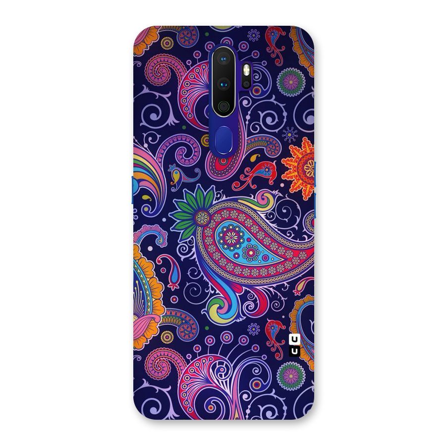 Mehendi Pattern Back Case for Oppo A9 (2020)