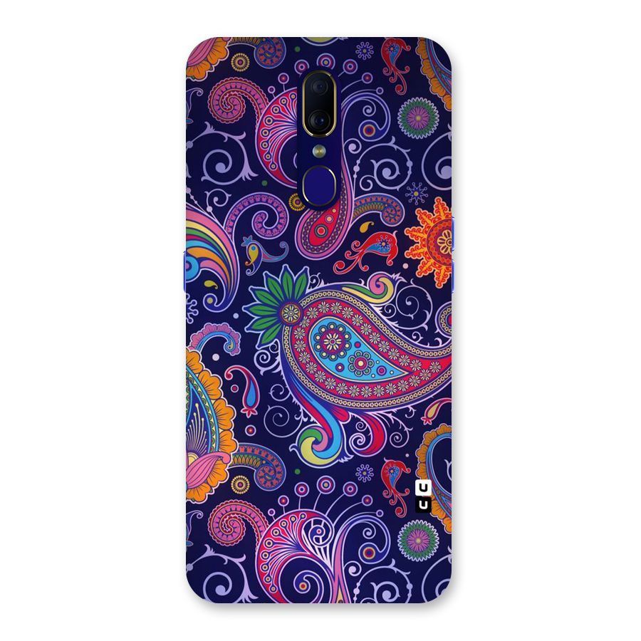 Mehendi Pattern Back Case for Oppo F11
