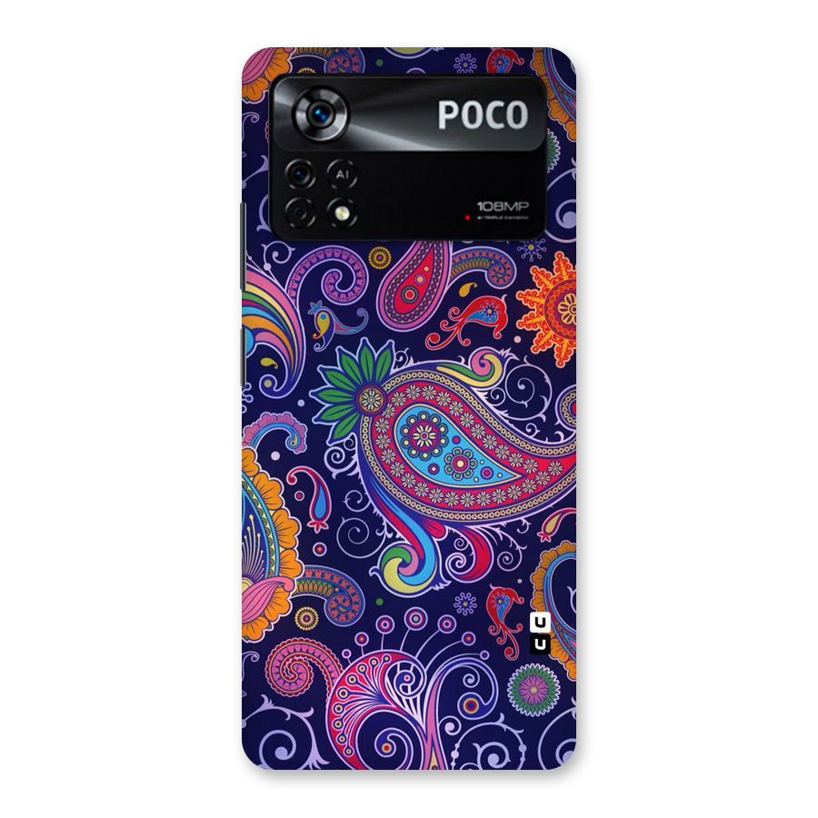 Mehendi Pattern Back Case for Poco X4 Pro 5G