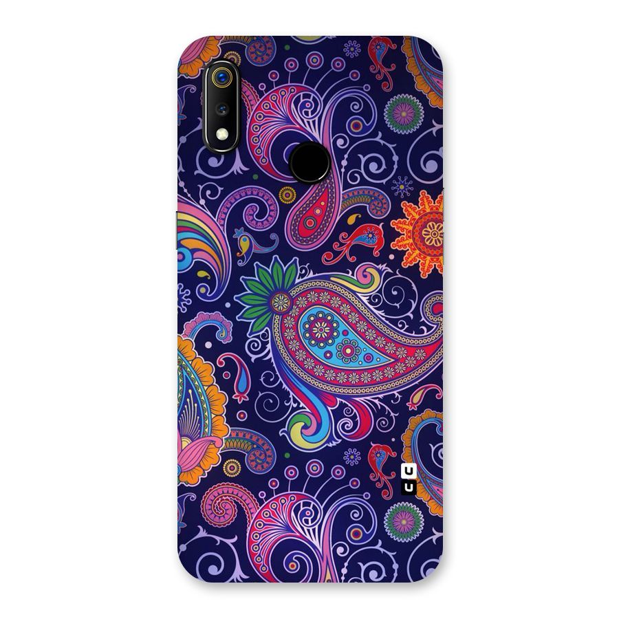 Mehendi Pattern Back Case for Realme 3