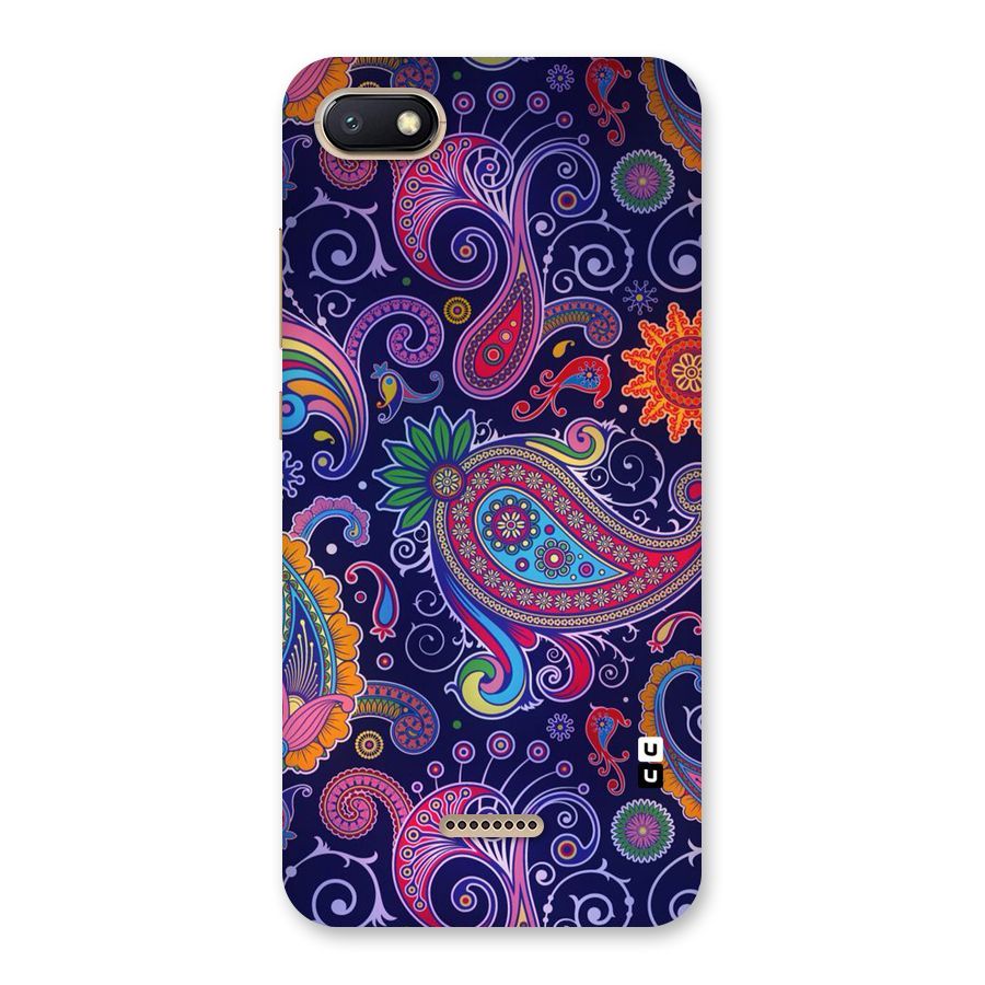Mehendi Pattern Back Case for Redmi 6A