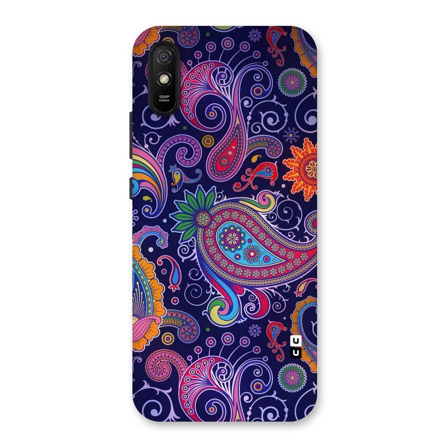 Mehendi Pattern Back Case for Redmi 9A