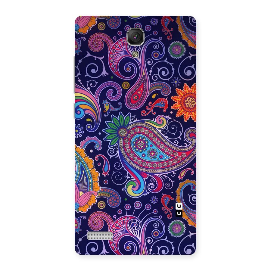 Mehendi Pattern Back Case for Redmi Note