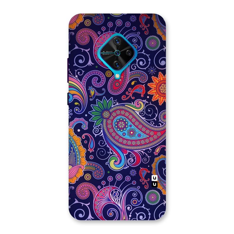 Mehendi Pattern Back Case for Vivo S1 Pro