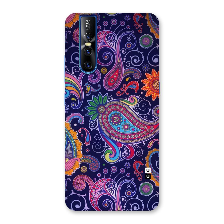 Mehendi Pattern Back Case for Vivo V15 Pro
