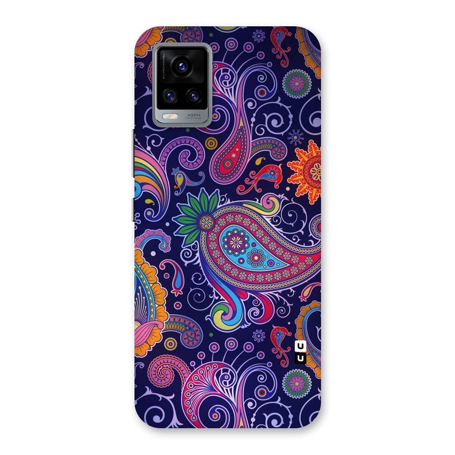 Mehendi Pattern Back Case for Vivo V20
