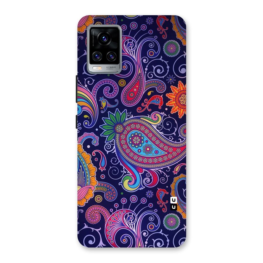 Mehendi Pattern Back Case for Vivo V20 Pro