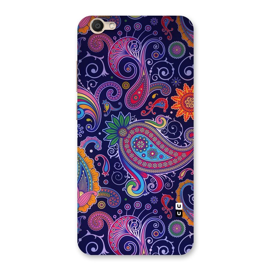 Mehendi Pattern Back Case for Vivo V5