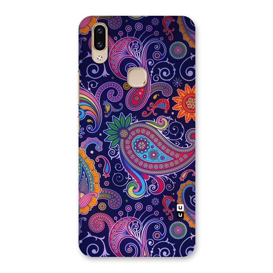 Mehendi Pattern Back Case for Vivo V9