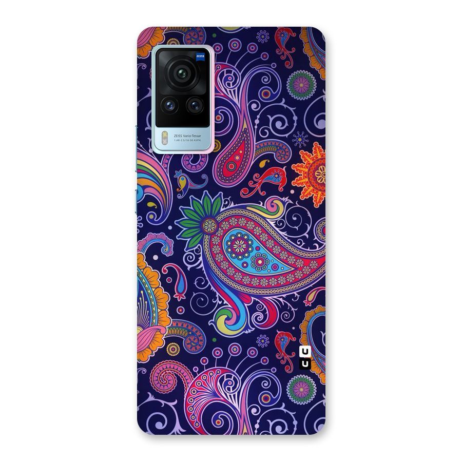 Mehendi Pattern Back Case for Vivo X60 Pro