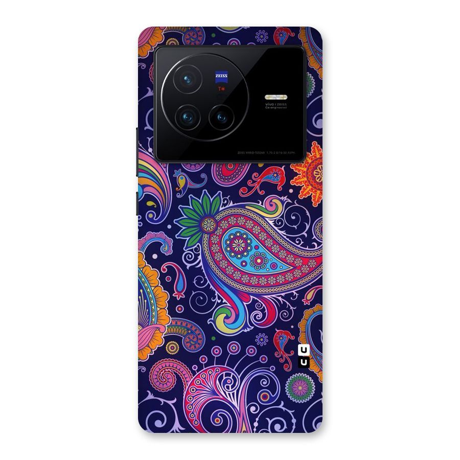 Mehendi Pattern Back Case for Vivo X80