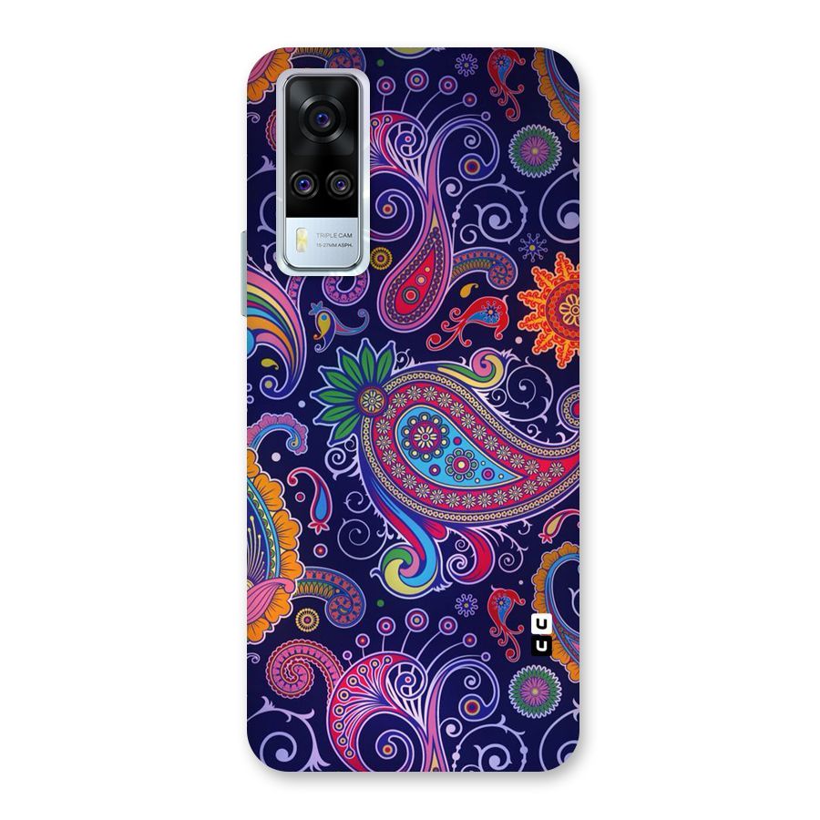 Mehendi Pattern Back Case for Vivo Y51A