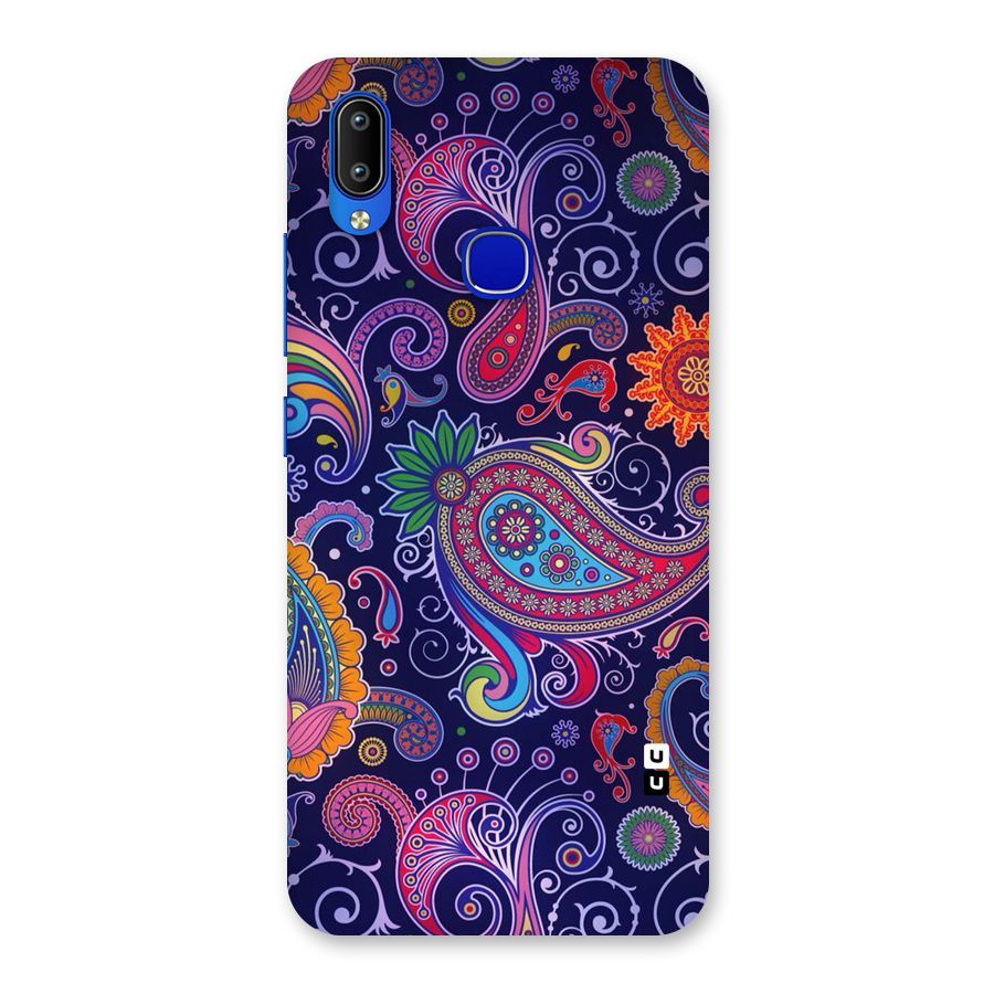 Mehendi Pattern Back Case for Vivo Y91