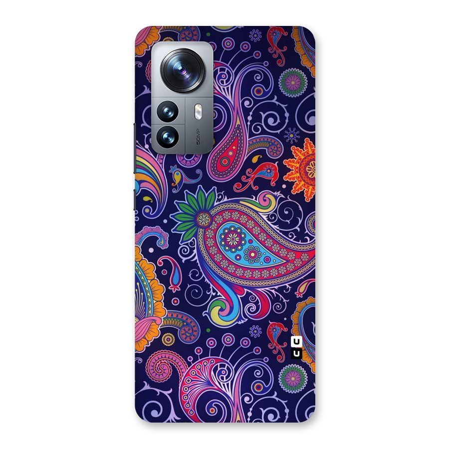Mehendi Pattern Back Case for Xiaomi 12 Pro