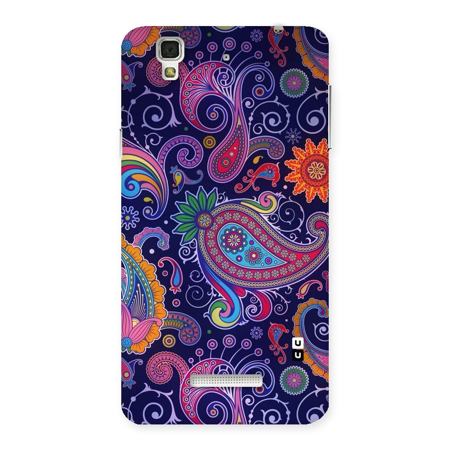 Mehendi Pattern Back Case for Yu Yureka
