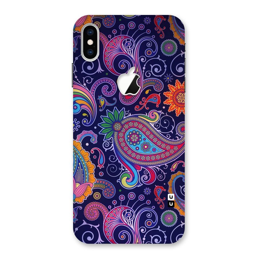 Mehendi Pattern Back Case for iPhone XS Max Apple Cut