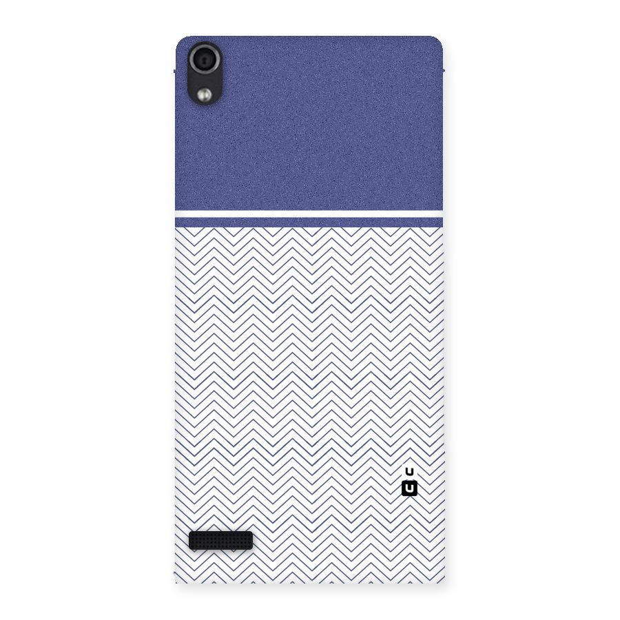 Melange Striped Pattern Back Case for Ascend P6