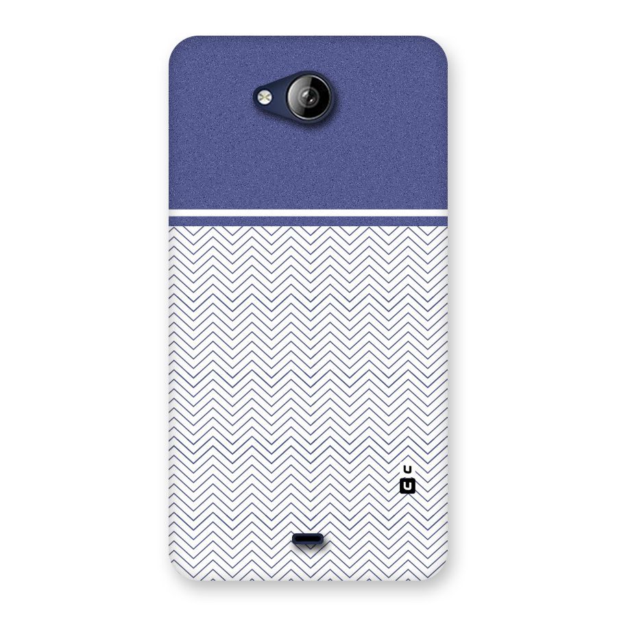 Melange Striped Pattern Back Case for Canvas Play Q355
