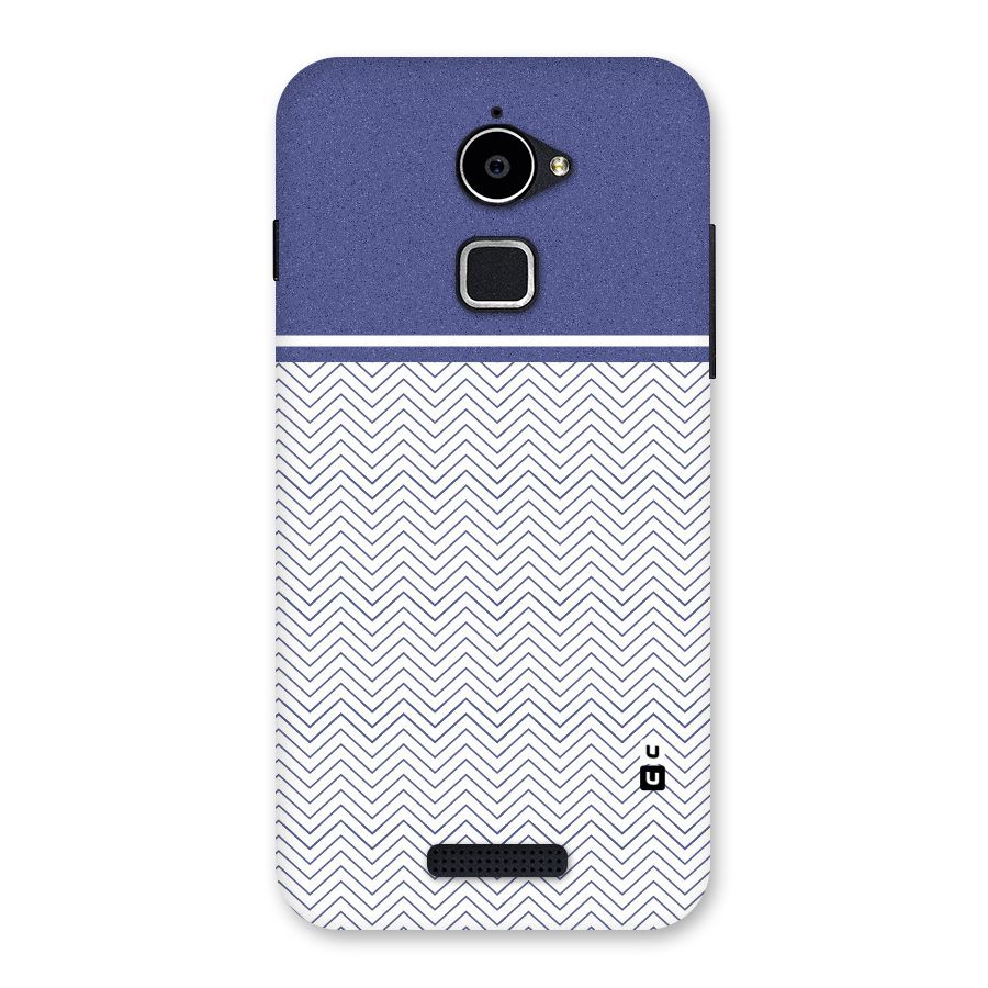 Melange Striped Pattern Back Case for Coolpad Note 3 Lite