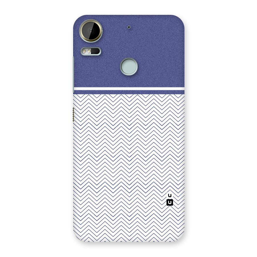 Melange Striped Pattern Back Case for Desire 10 Pro