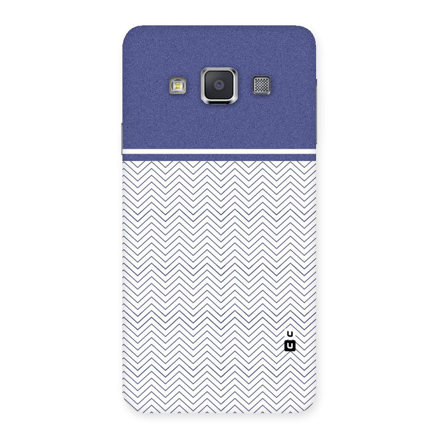 Melange Striped Pattern Back Case for Galaxy A3
