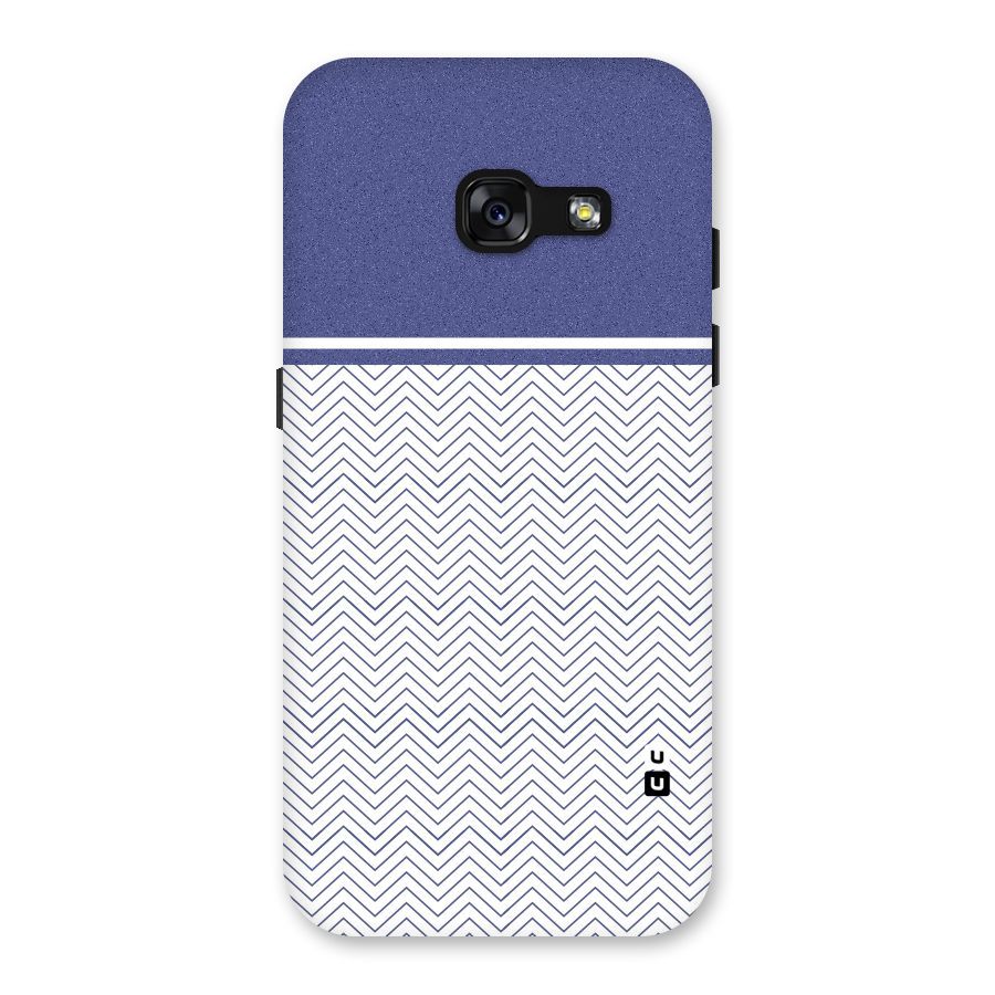 Melange Striped Pattern Back Case for Galaxy A3 (2017)
