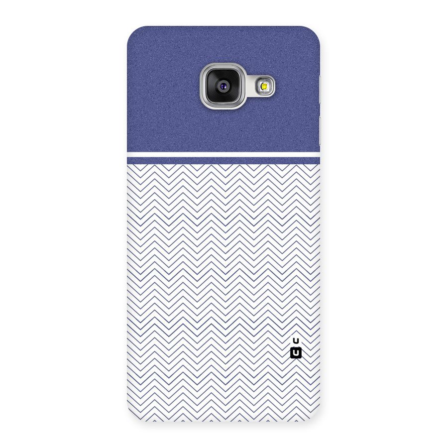 Melange Striped Pattern Back Case for Galaxy A3 2016