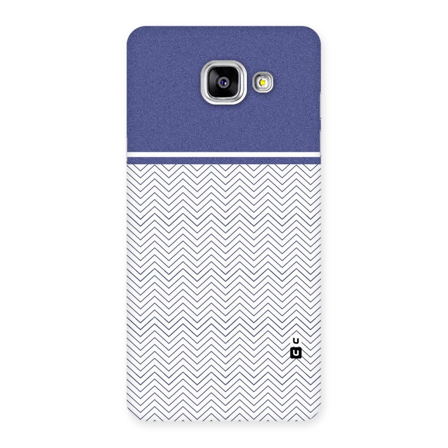 Melange Striped Pattern Back Case for Galaxy A5 2016