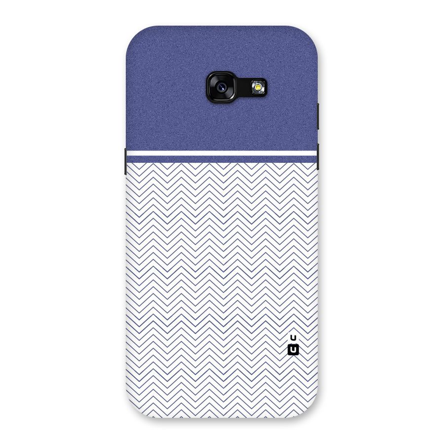 Melange Striped Pattern Back Case for Galaxy A5 2017