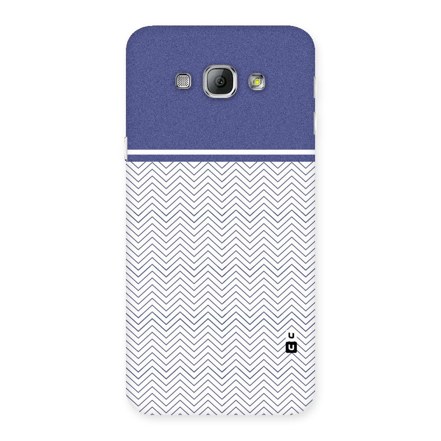 Melange Striped Pattern Back Case for Galaxy A8