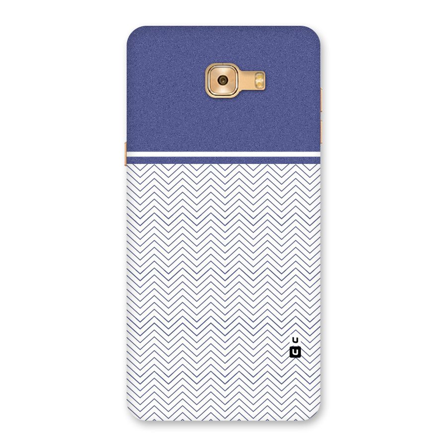 Melange Striped Pattern Back Case for Galaxy C9 Pro