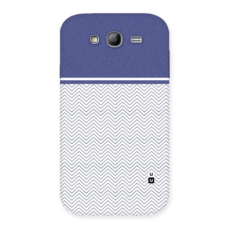 Melange Striped Pattern Back Case for Galaxy Grand