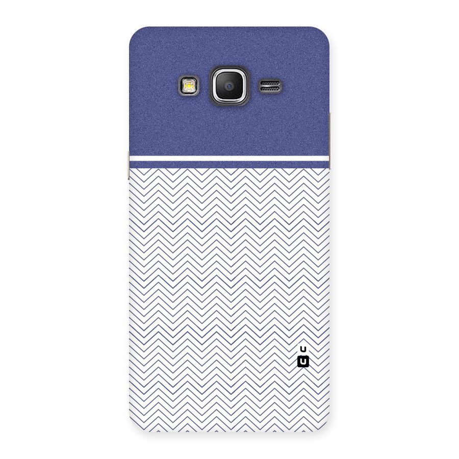 Melange Striped Pattern Back Case for Galaxy Grand Prime