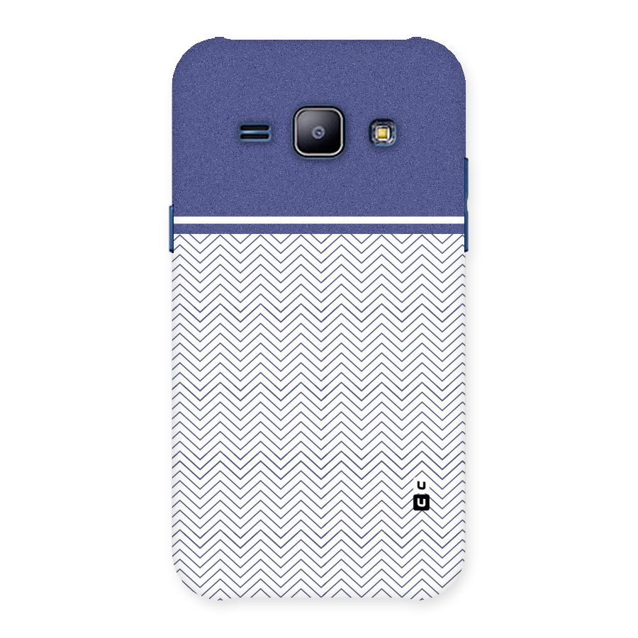 Melange Striped Pattern Back Case for Galaxy J1