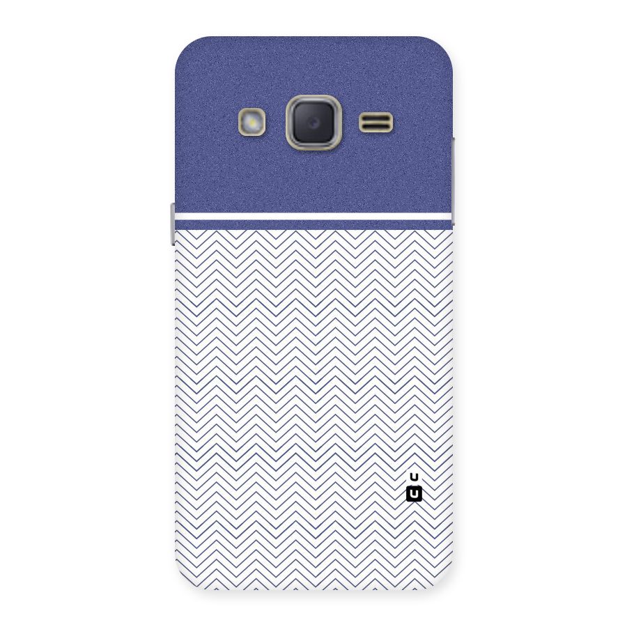 Melange Striped Pattern Back Case for Galaxy J2