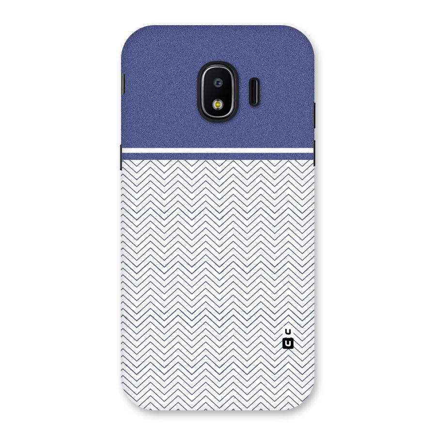 Melange Striped Pattern Back Case for Galaxy J2 Pro 2018