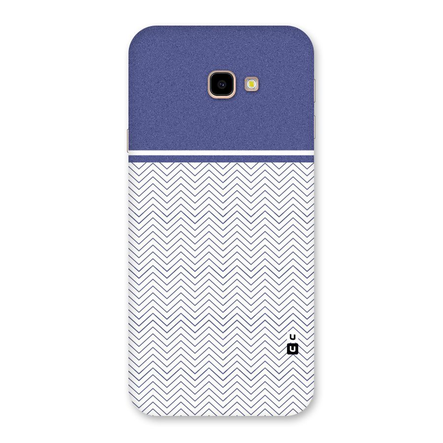 Melange Striped Pattern Back Case for Galaxy J4 Plus