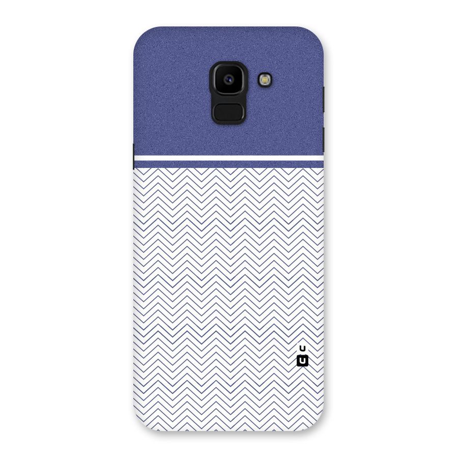 Melange Striped Pattern Back Case for Galaxy J6