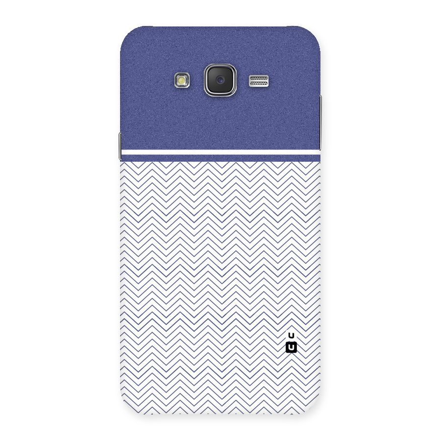Melange Striped Pattern Back Case for Galaxy J7
