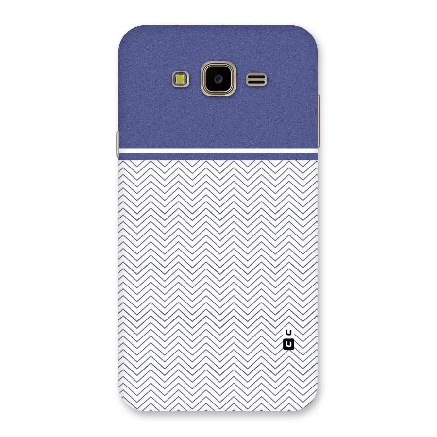 Melange Striped Pattern Back Case for Galaxy J7 Nxt