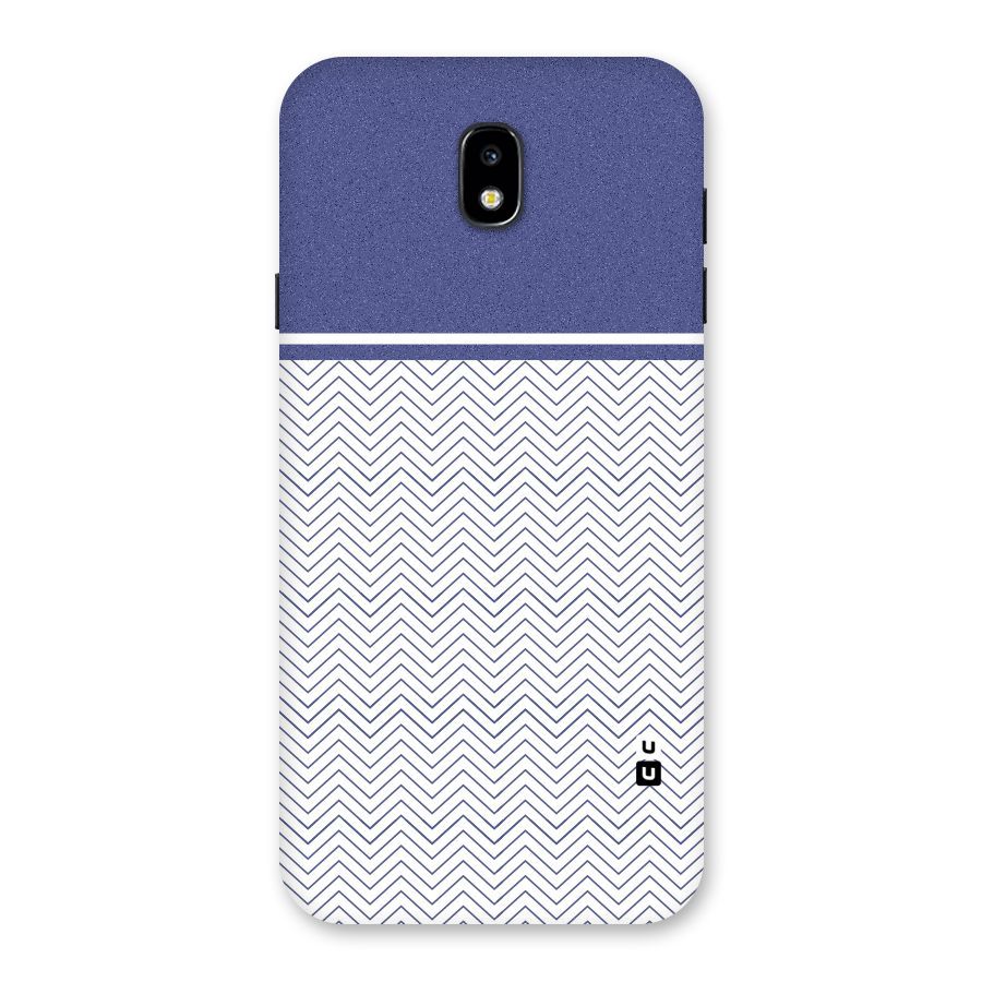 Melange Striped Pattern Back Case for Galaxy J7 Pro