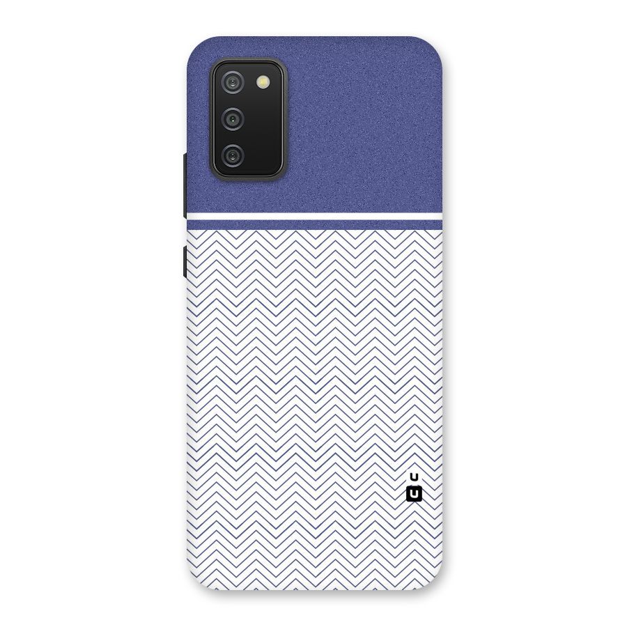 Melange Striped Pattern Back Case for Galaxy M02s