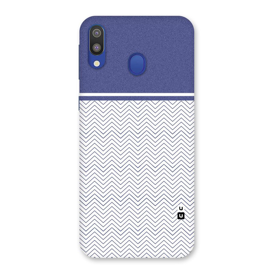 Melange Striped Pattern Back Case for Galaxy M20