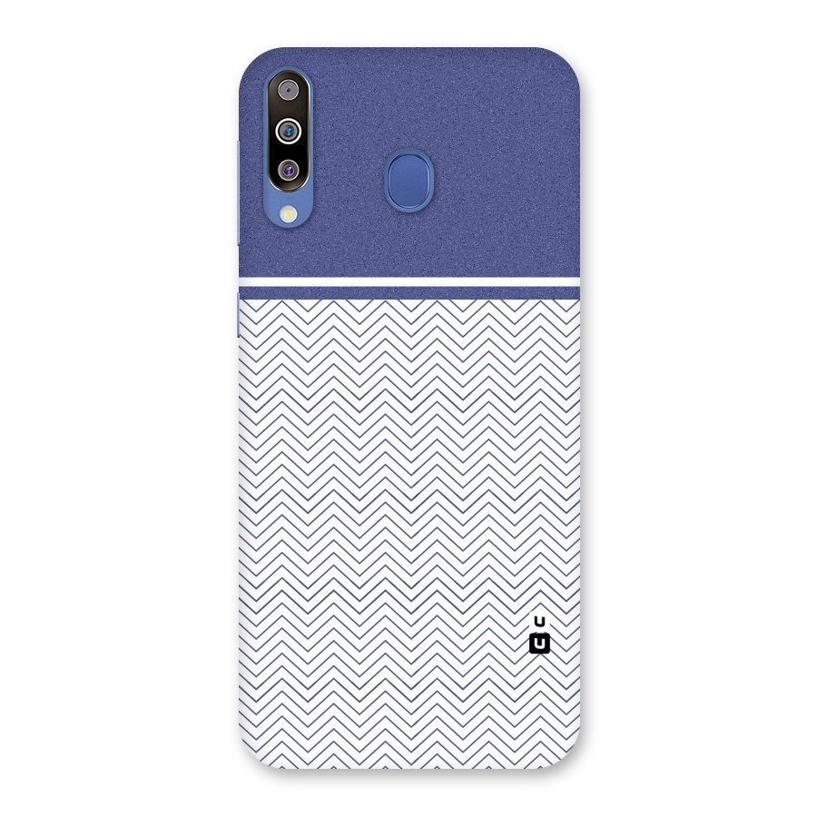 Melange Striped Pattern Back Case for Galaxy M30