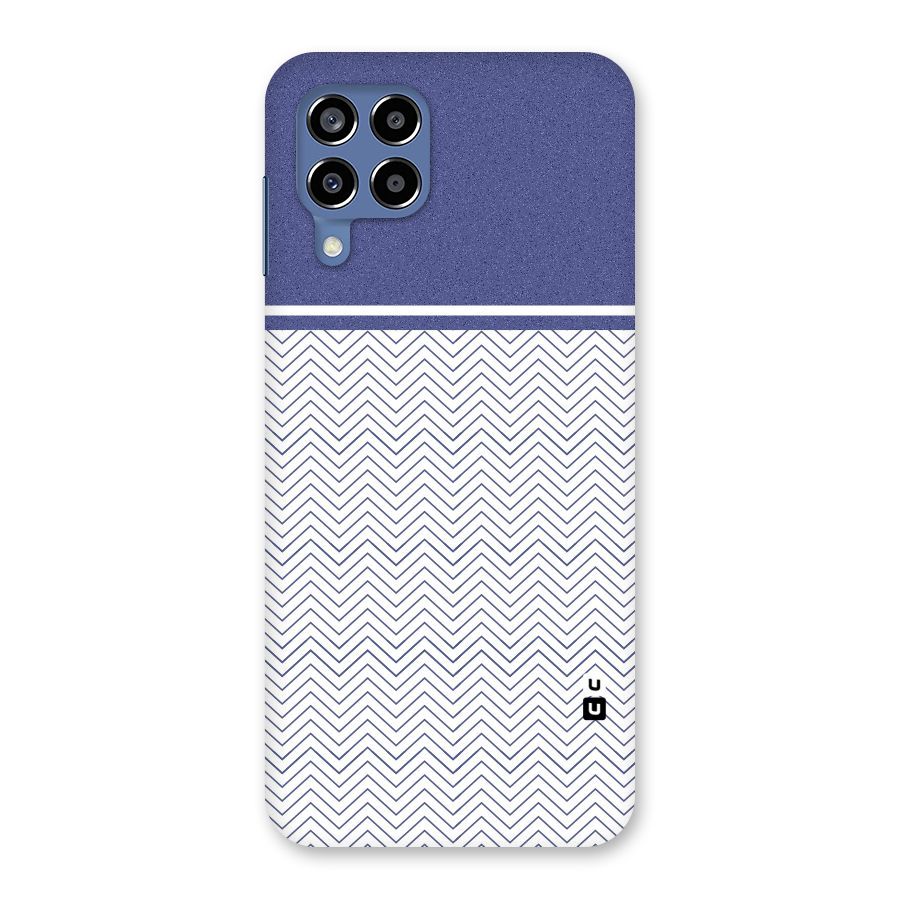 Melange Striped Pattern Back Case for Galaxy M53 5G