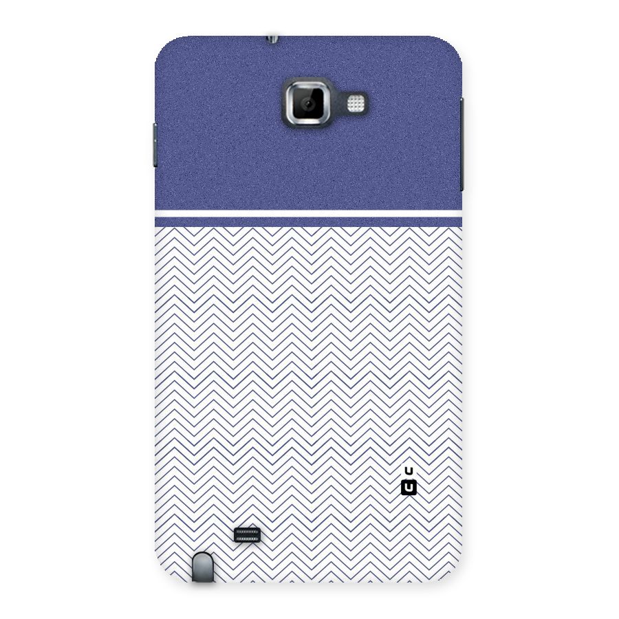 Melange Striped Pattern Back Case for Galaxy Note