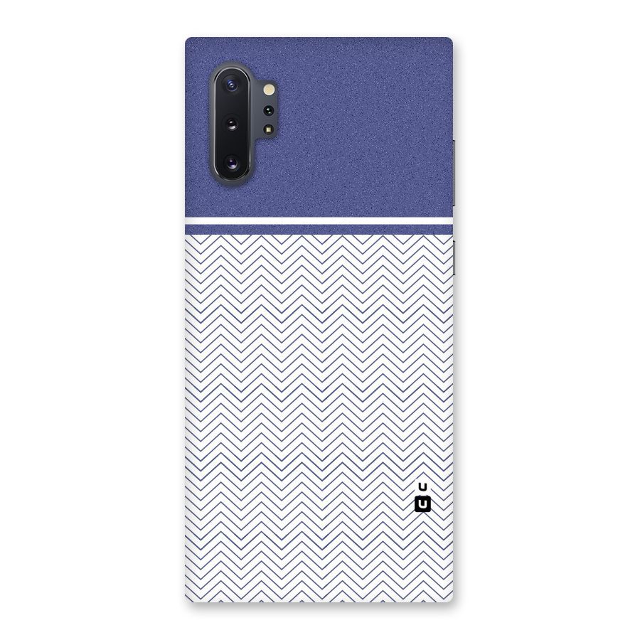 Melange Striped Pattern Back Case for Galaxy Note 10 Plus