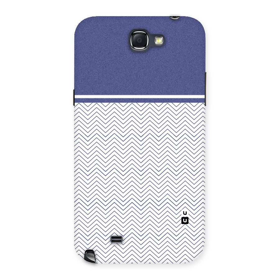 Melange Striped Pattern Back Case for Galaxy Note 2